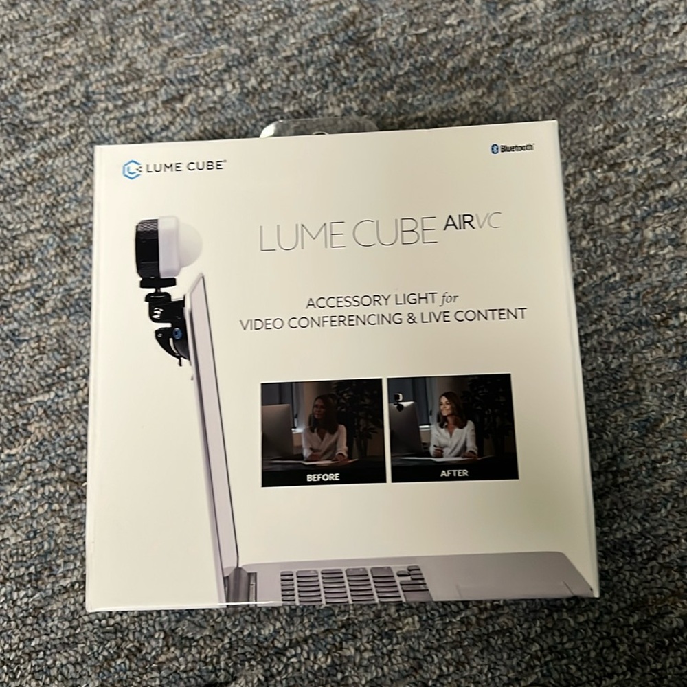 LumeCube accessory light for video conferences